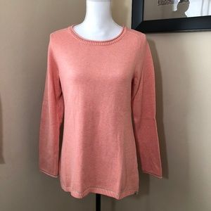 Peach Crew Neck Sweater